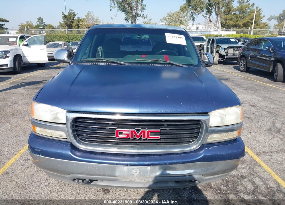 2001 GMC SIERRA 1500 SLE VIN: 2GTEC19T011118961