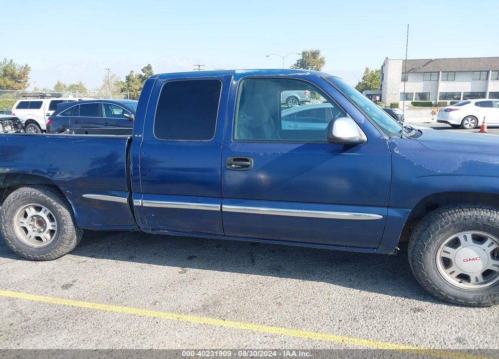 2001 GMC SIERRA 1500 SLE VIN: 2GTEC19T011118961