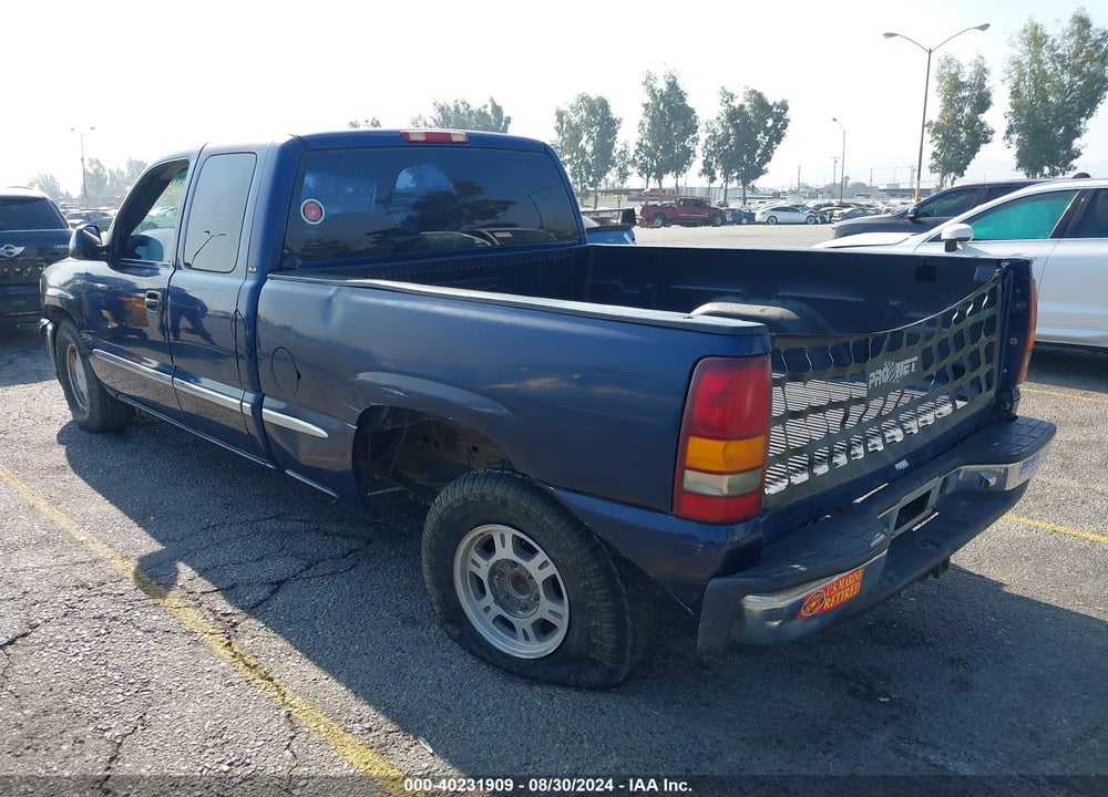2001 GMC SIERRA 1500 SLE VIN: 2GTEC19T011118961
