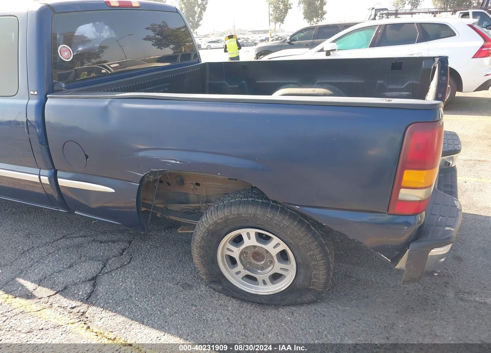 2001 GMC SIERRA 1500 SLE VIN: 2GTEC19T011118961