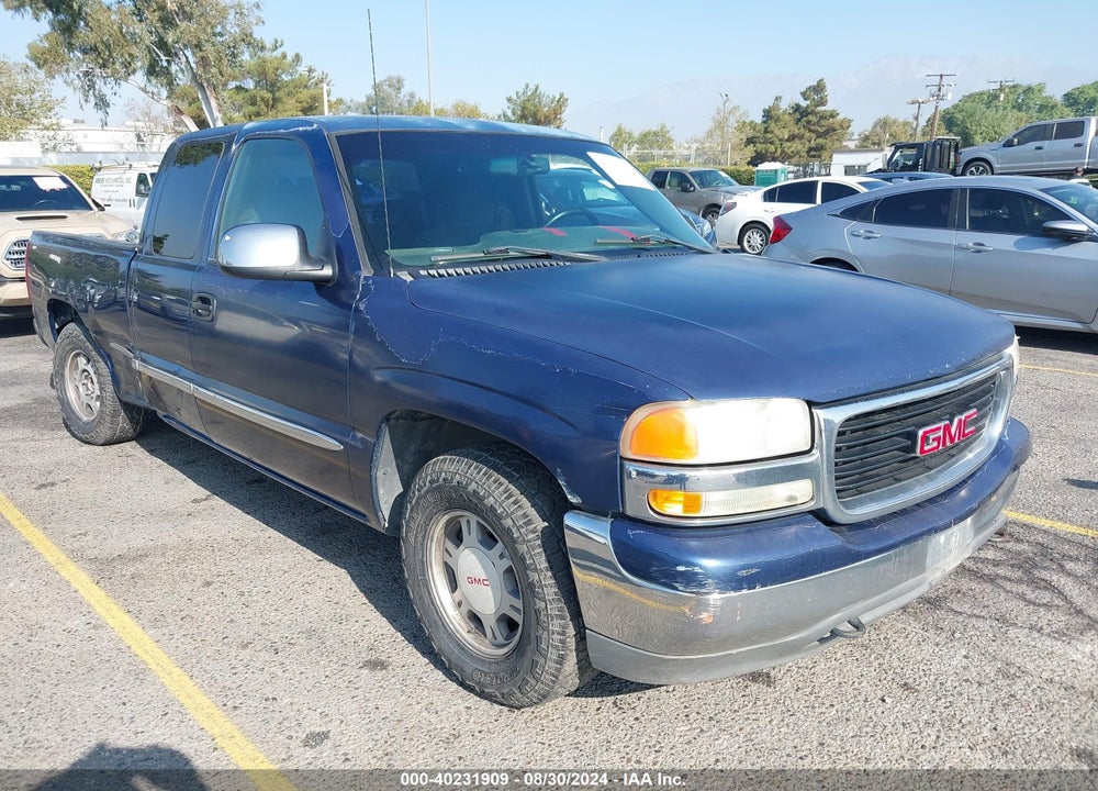 2001 GMC SIERRA 1500 SLE VIN: 2GTEC19T011118961