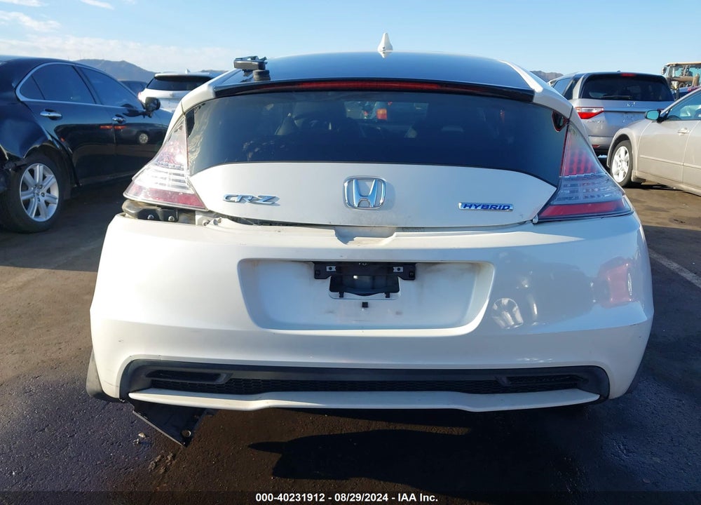 2014 HONDA CR-Z EX VIN: JHMZF1D60ES002772
