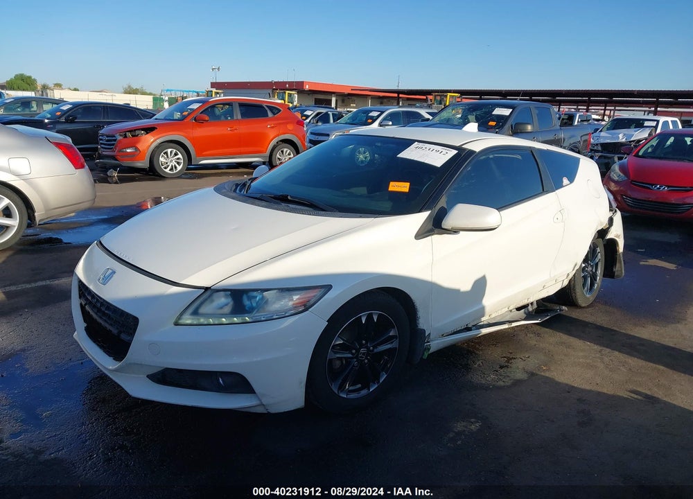 2014 HONDA CR-Z EX VIN: JHMZF1D60ES002772