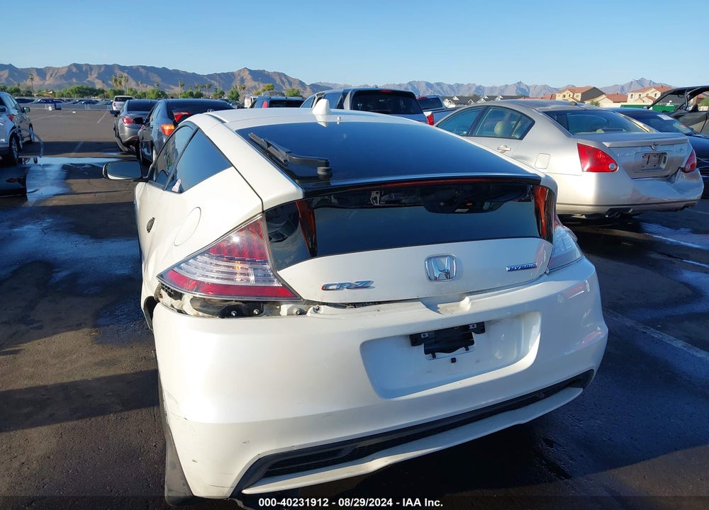 2014 HONDA CR-Z EX VIN: JHMZF1D60ES002772