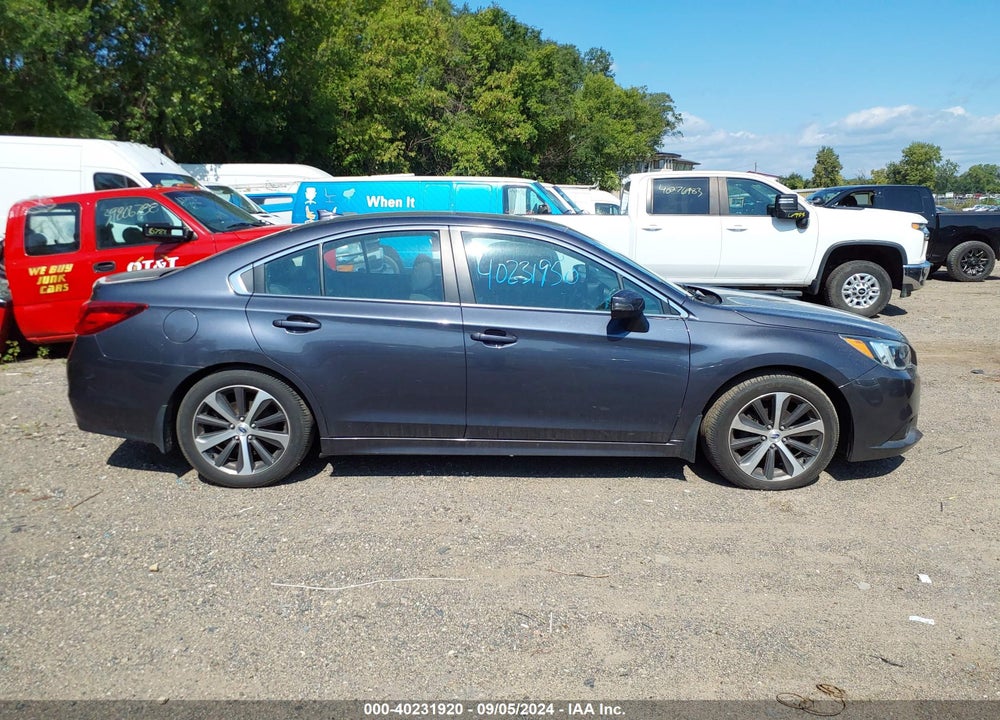 2016 SUBARU LEGACY 2.5I LIMITED VIN: 4S3BNBN64G3012048