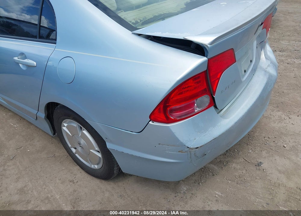 2007 HONDA CIVIC HYBRID VIN: JHMFA36237S031712
