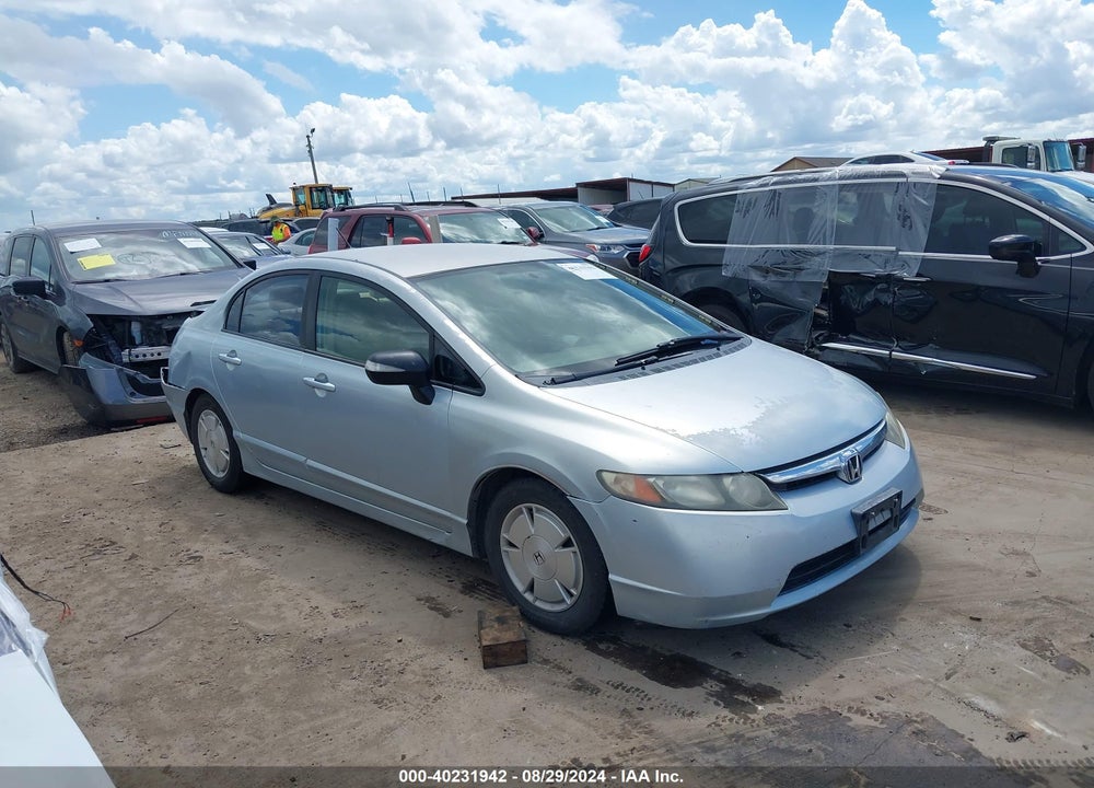 2007 HONDA CIVIC HYBRID VIN: JHMFA36237S031712