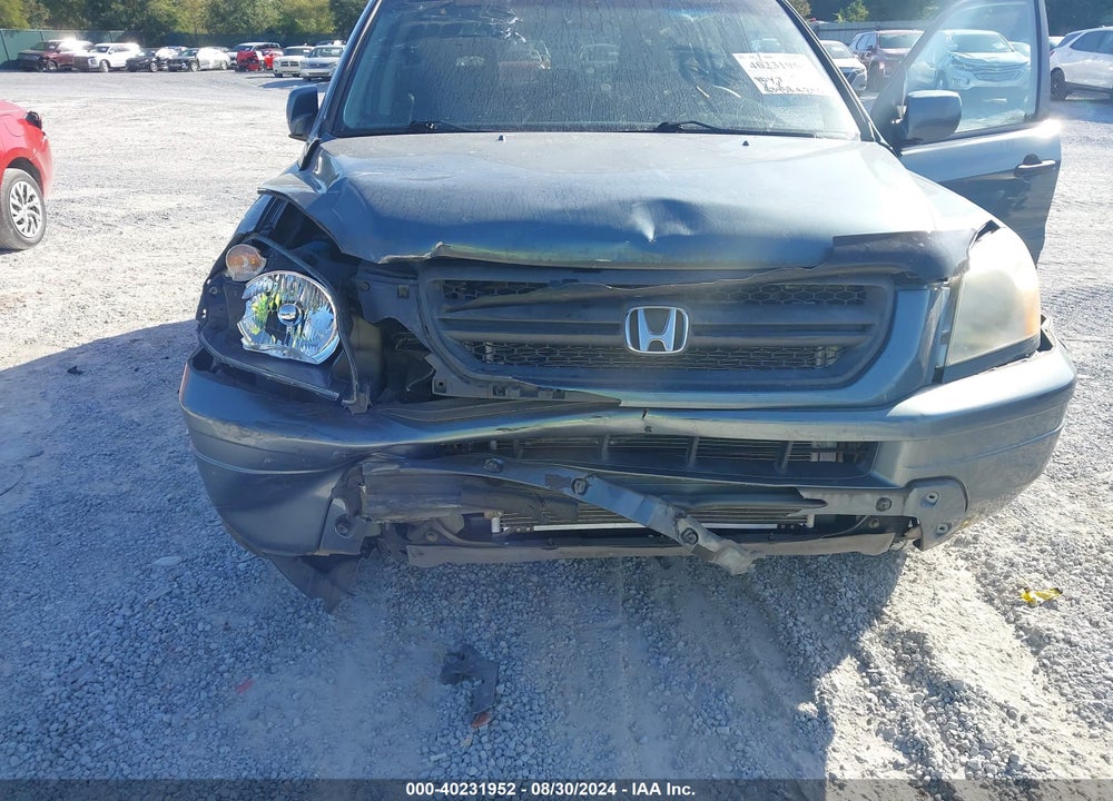 2005 HONDA PILOT EX-L VIN: 5FNYF18515B017082