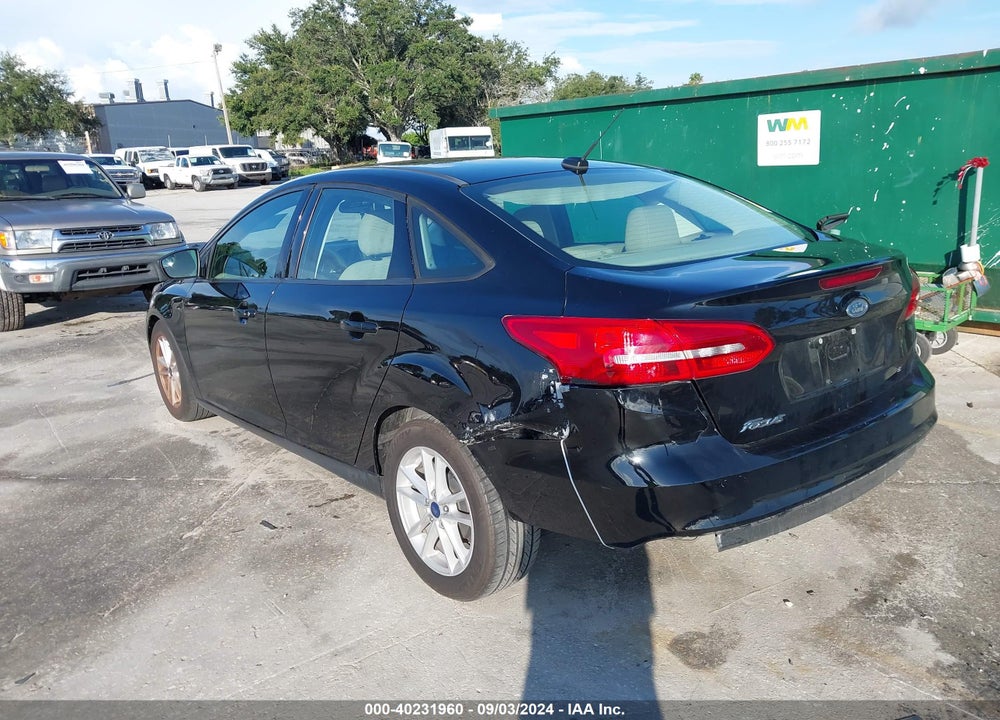 2018 FORD FOCUS SE VIN: 1FADP3F25JL206542