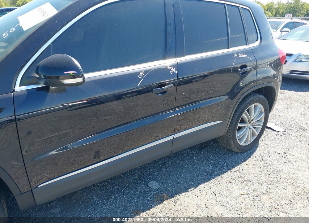 2015 VOLKSWAGEN TIGUAN SE VIN: WVGBV7AX0FW507321