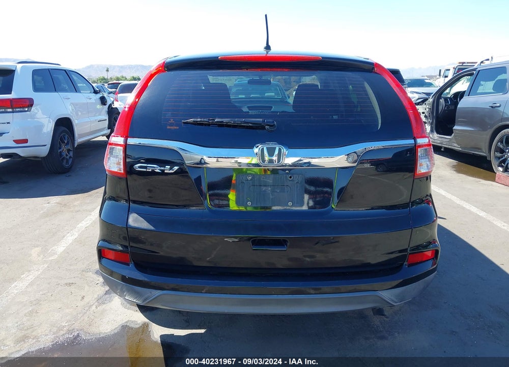 2016 HONDA CR-V LX VIN: 2HKRM3H39GH504247