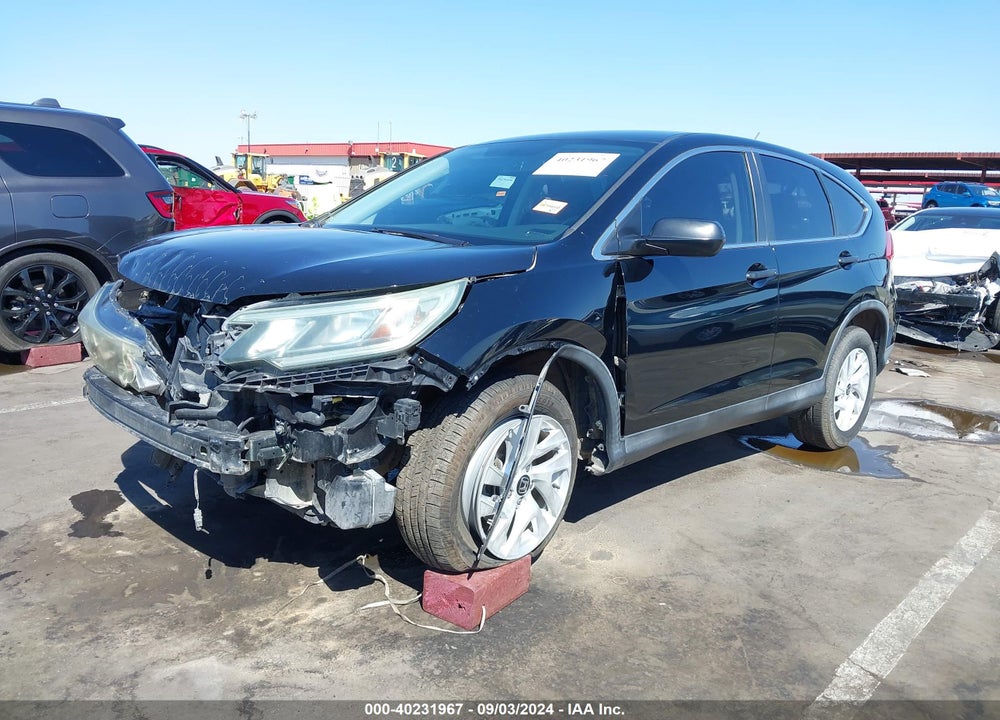 2016 HONDA CR-V LX VIN: 2HKRM3H39GH504247