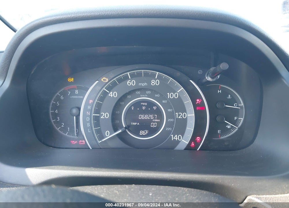 2016 HONDA CR-V LX VIN: 2HKRM3H39GH504247