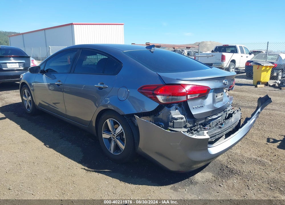 2018 KIA FORTE S VIN: 3KPFL4A7XJE273010