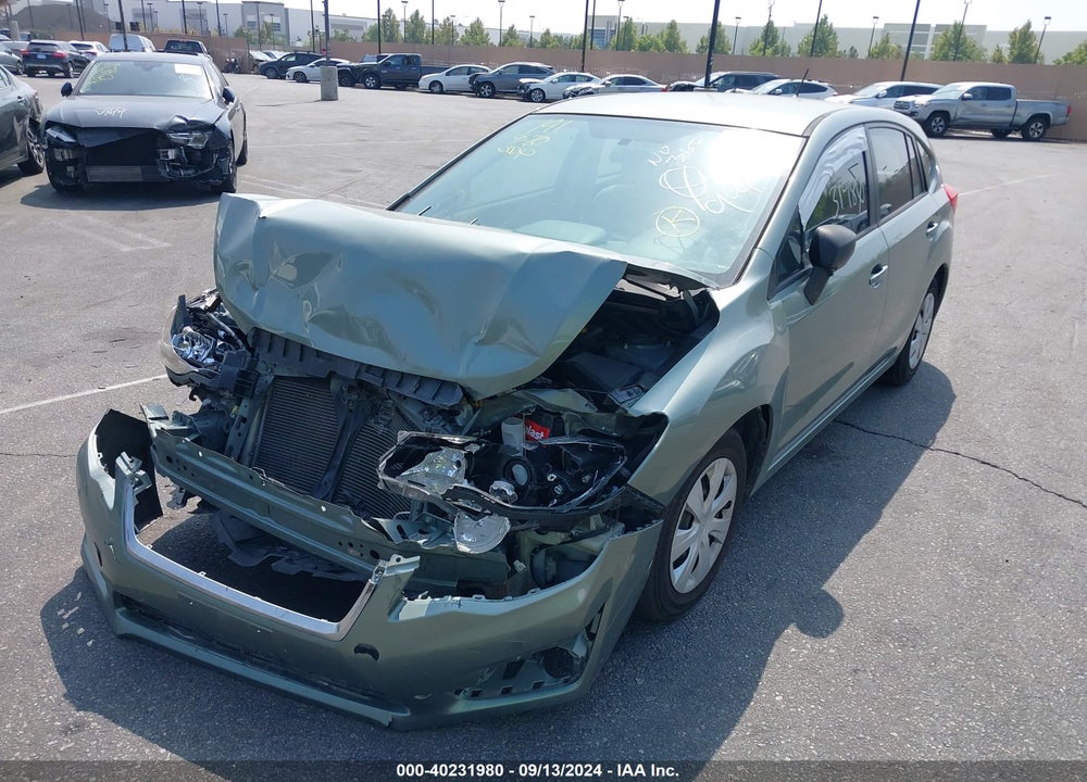 2016 SUBARU IMPREZA 2.0I VIN: JF1GPAA67GG230094