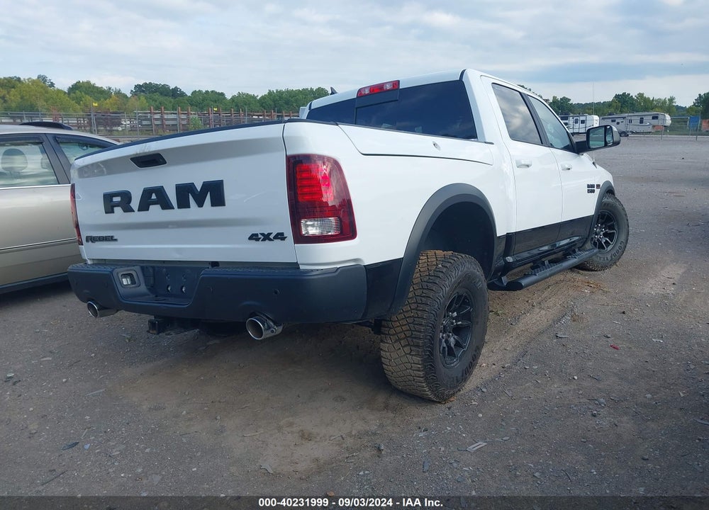 2017 RAM 1500 REBEL 4X4 5'7 BOX VIN: 1C6RR7YT3HS812484