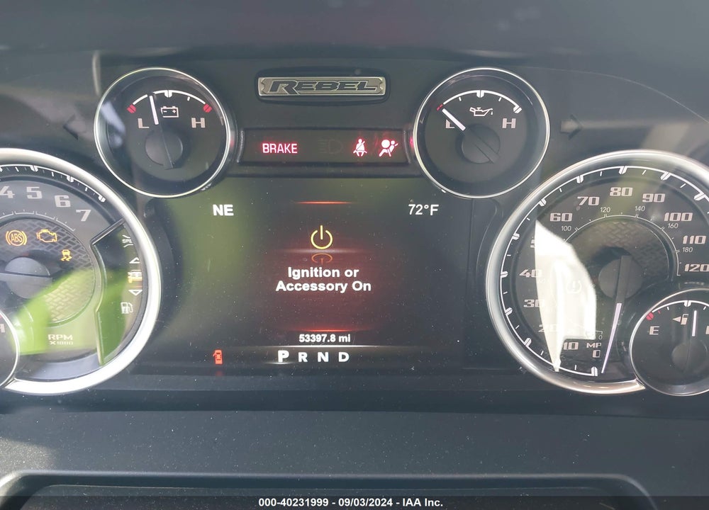 2017 RAM 1500 REBEL 4X4 5'7 BOX VIN: 1C6RR7YT3HS812484