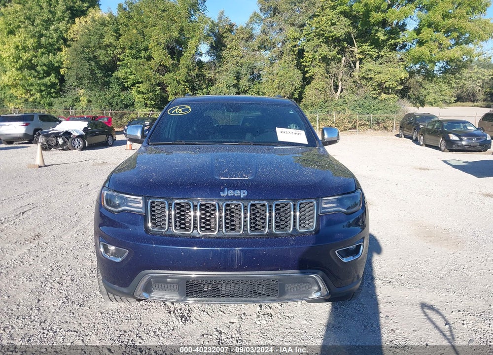 2017 JEEP GRAND CHEROKEE LIMITED 4X4 VIN: 1C4RJFBG3HC692640