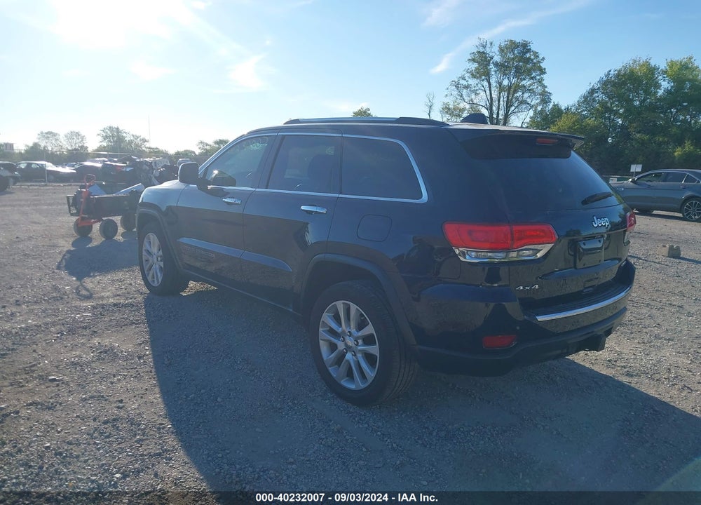 2017 JEEP GRAND CHEROKEE LIMITED 4X4 VIN: 1C4RJFBG3HC692640