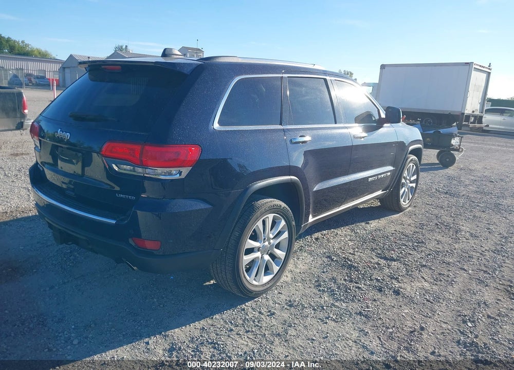 2017 JEEP GRAND CHEROKEE LIMITED 4X4 VIN: 1C4RJFBG3HC692640