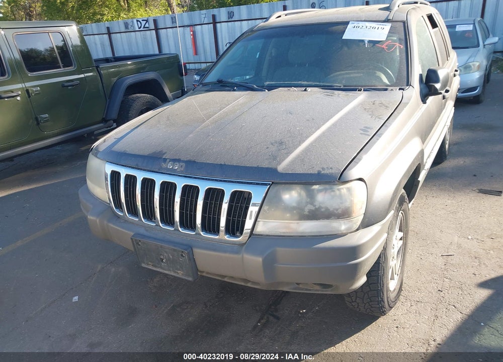 2002 JEEP GRAND CHEROKEE LAREDO VIN: 1J4GW48S42C284335