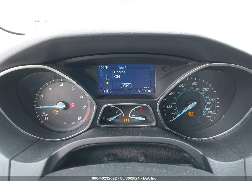 2014 FORD FOCUS SE VIN: 1FADP3F2XEL233709