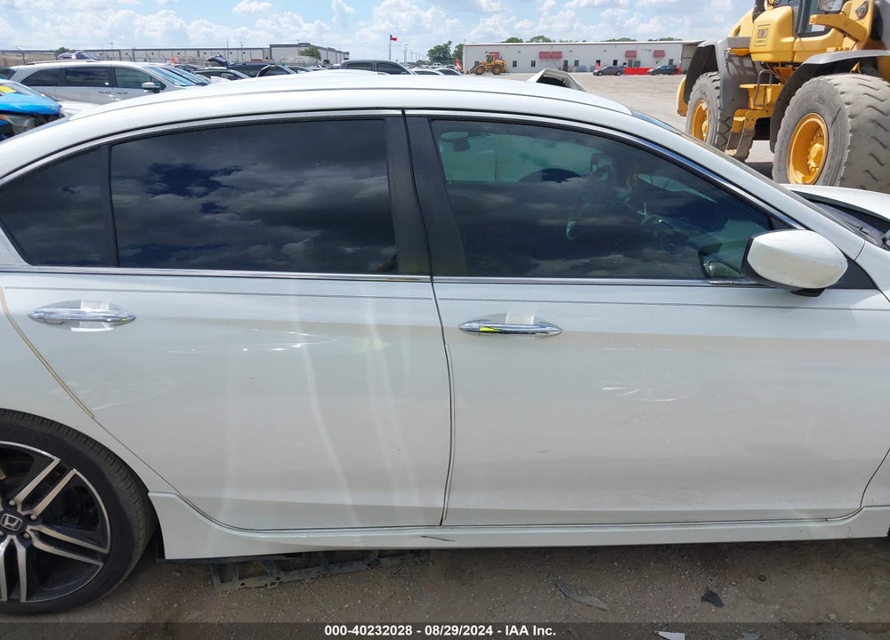 2016 HONDA ACCORD SPORT VIN: 1HGCR2F59GA049091