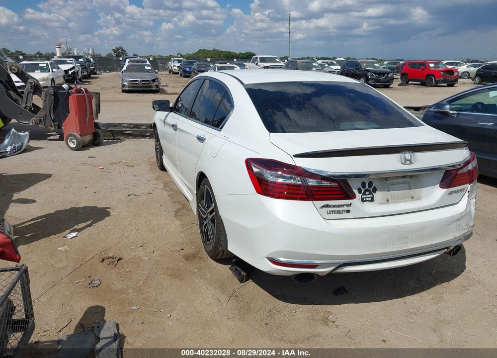 2016 HONDA ACCORD SPORT VIN: 1HGCR2F59GA049091