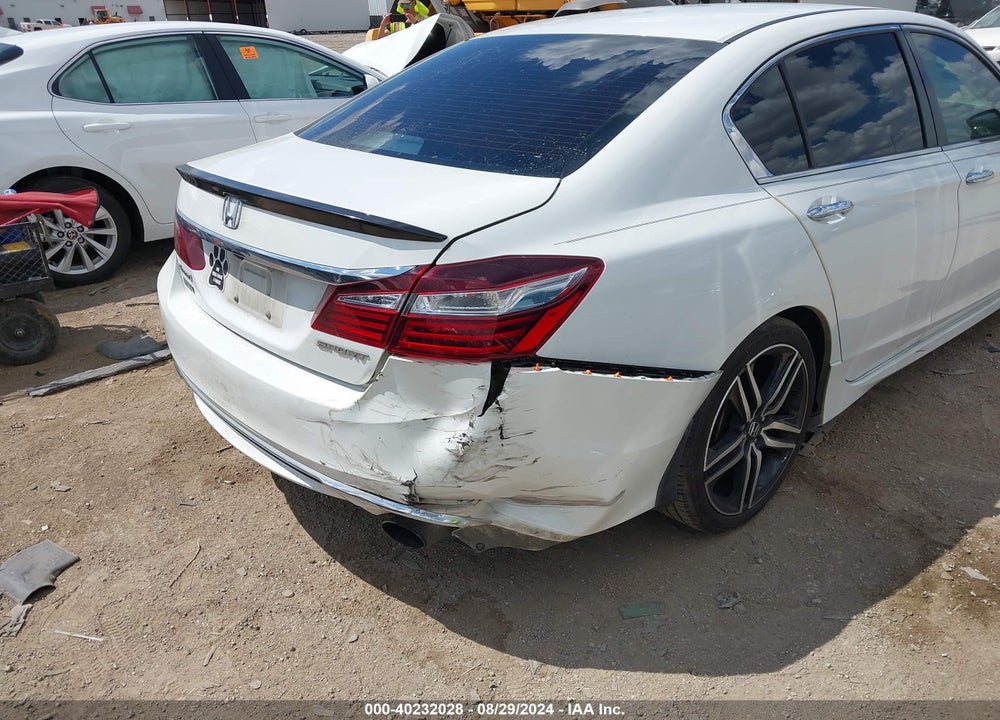 2016 HONDA ACCORD SPORT VIN: 1HGCR2F59GA049091