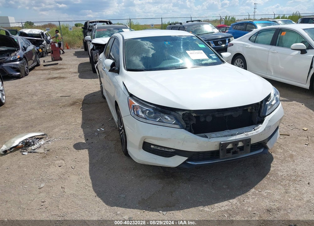 2016 HONDA ACCORD SPORT VIN: 1HGCR2F59GA049091