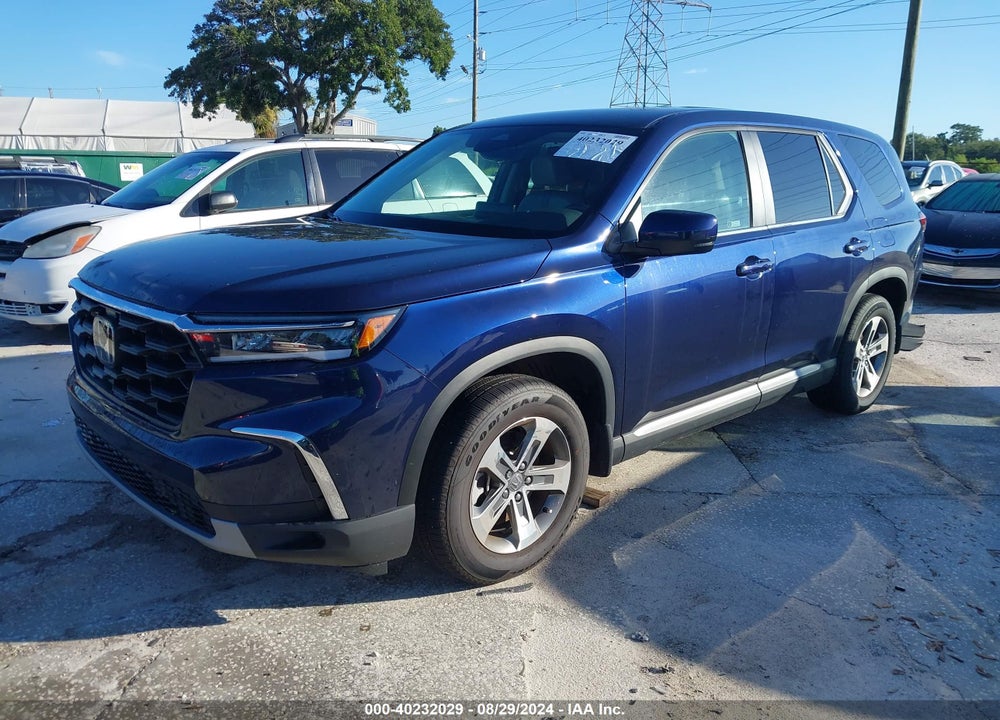 2023 HONDA PILOT AWD EX-L 8 PASSENGER VIN: 5FNYG1H48PB046795