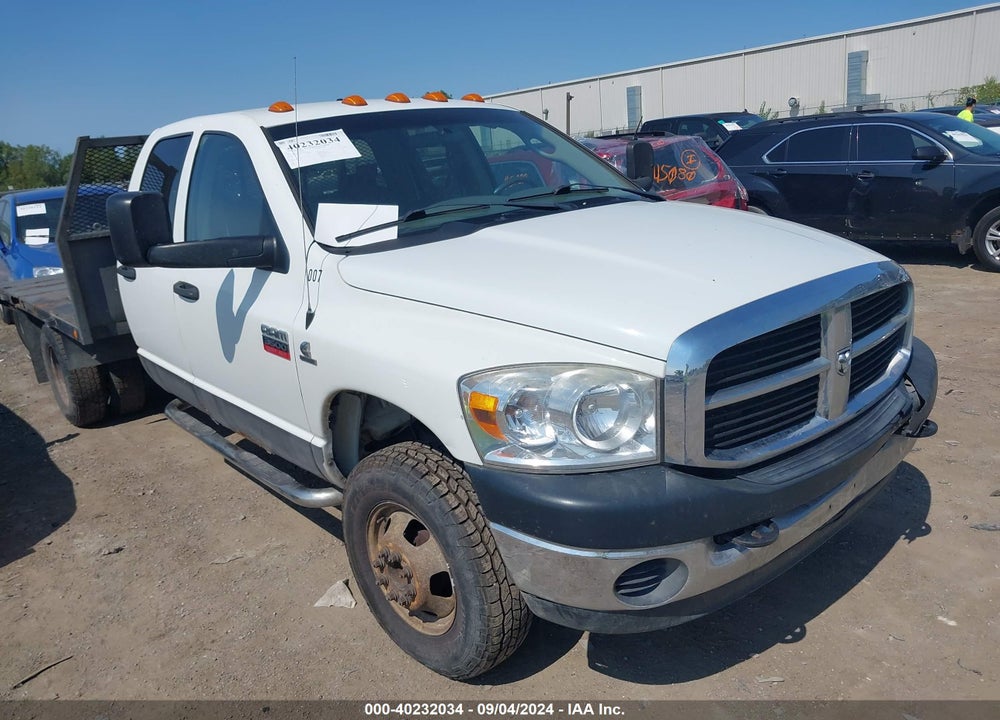 2007 DODGE RAM 3500 HD CHASSIS ST/SLT/LARAMIE VIN: 3D6WH48A87G764718