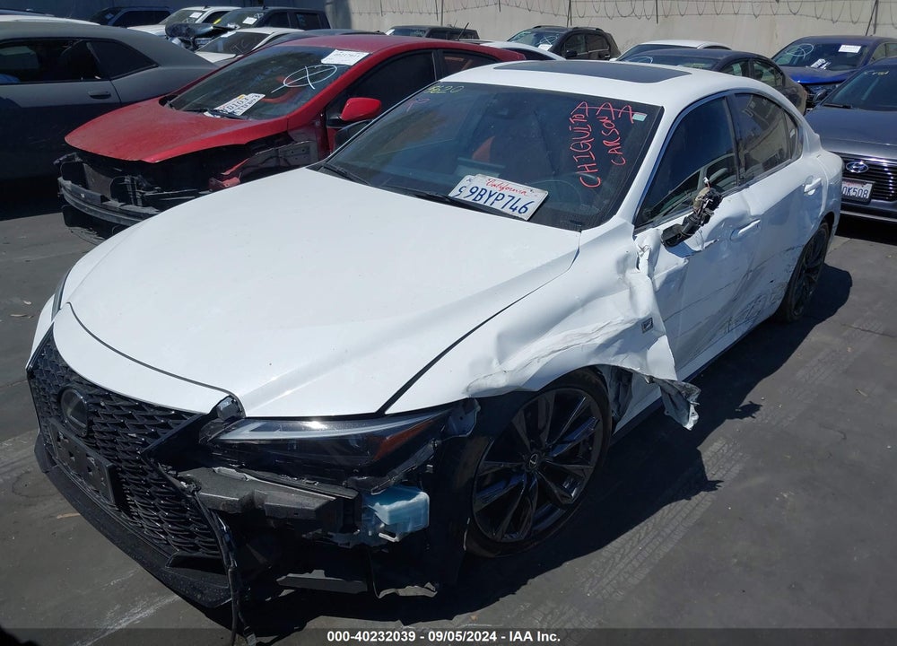 2022 LEXUS IS 350 F-SPORT VIN: JTHGZ1B22N5055583