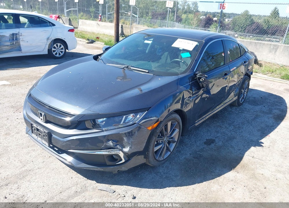 2019 HONDA CIVIC EX VIN: 19XFC1F3XKE212004