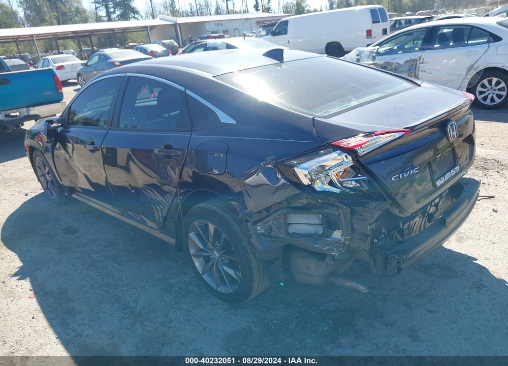 2019 HONDA CIVIC EX VIN: 19XFC1F3XKE212004