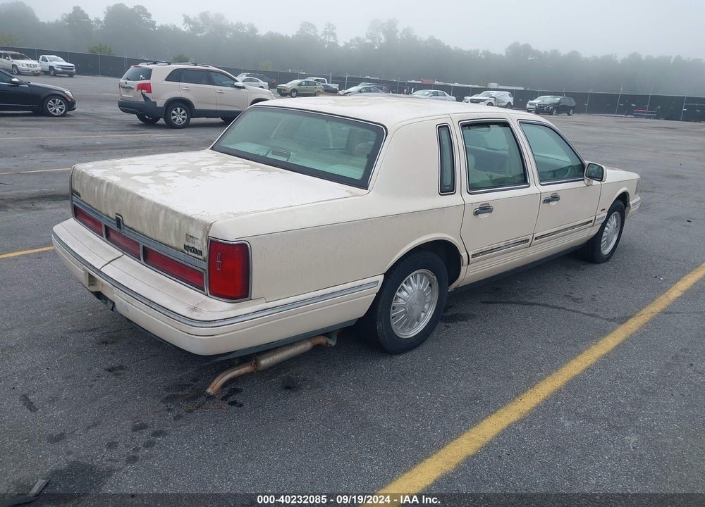 1997 LINCOLN TOWN CAR CARTIER VIN: 1LNLM83W9VY603548
