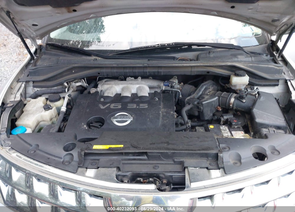 2007 NISSAN MURANO VIN: JN8AZ08W17W615963