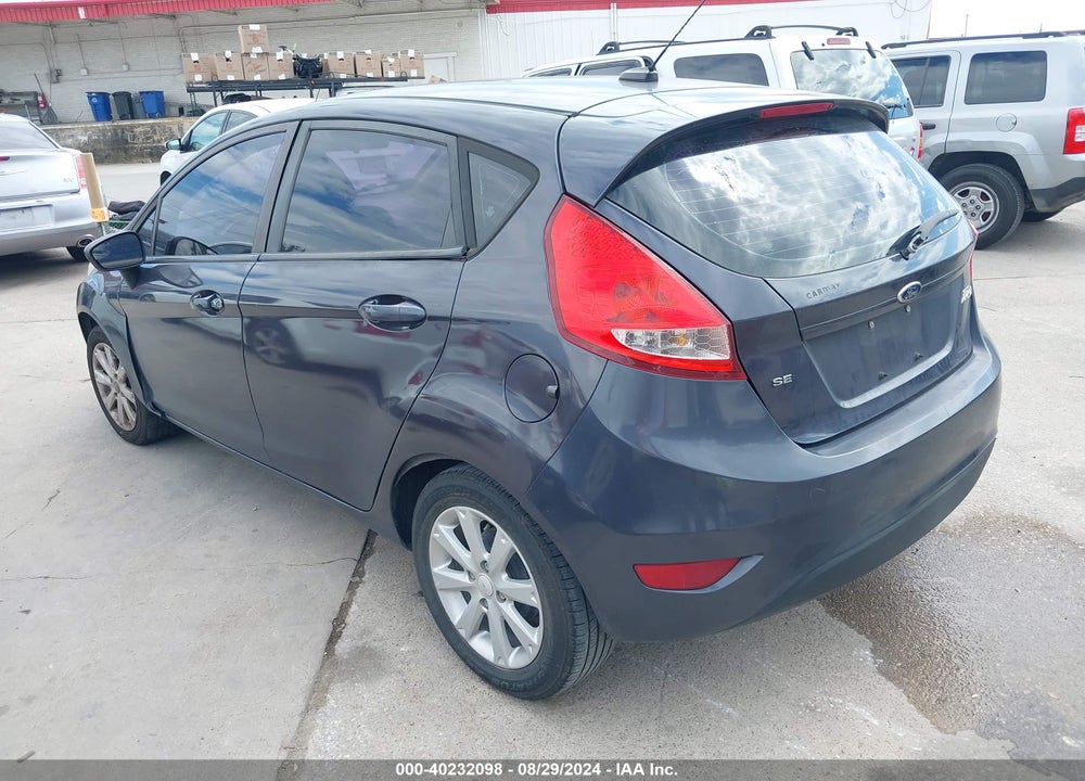 2012 FORD FIESTA SE VIN: 3FADP4EJ8CM216398