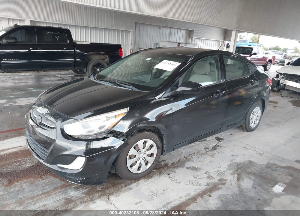 2017 HYUNDAI ACCENT SE VIN: KMHCT4AE6HU172474