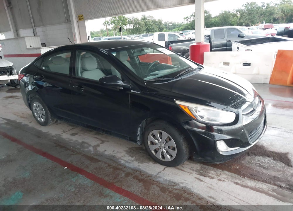2017 HYUNDAI ACCENT SE VIN: KMHCT4AE6HU172474