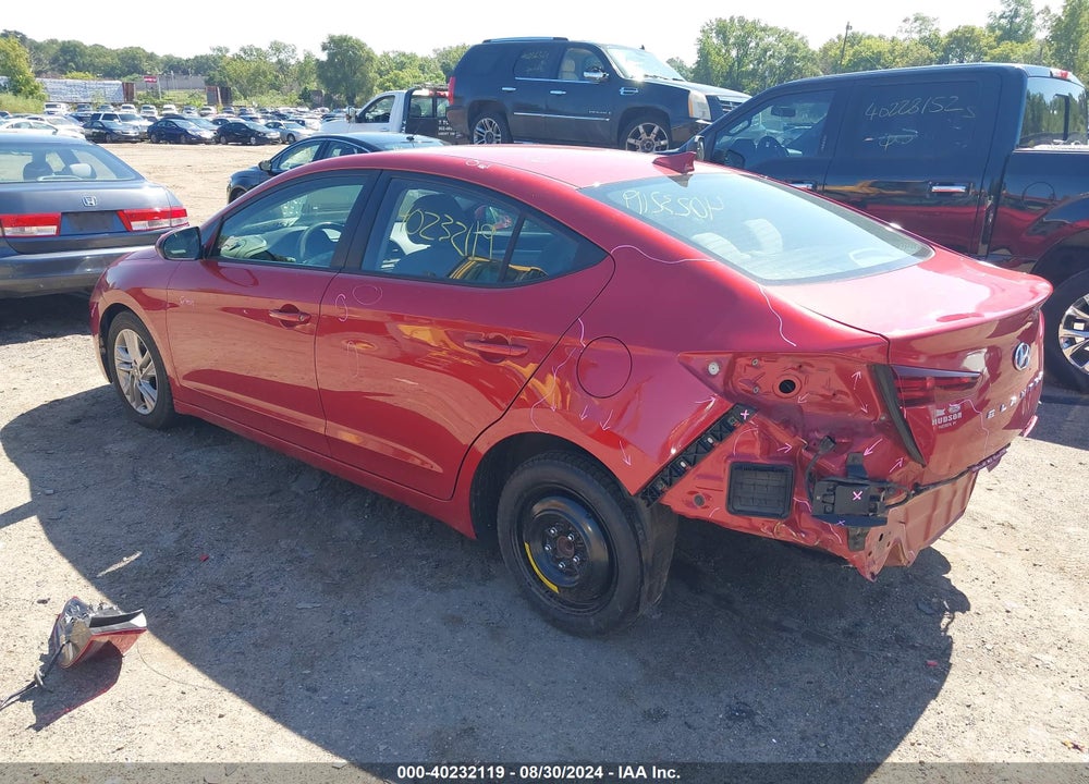2020 HYUNDAI ELANTRA SEL VIN: 5NPD84LF5LH534765