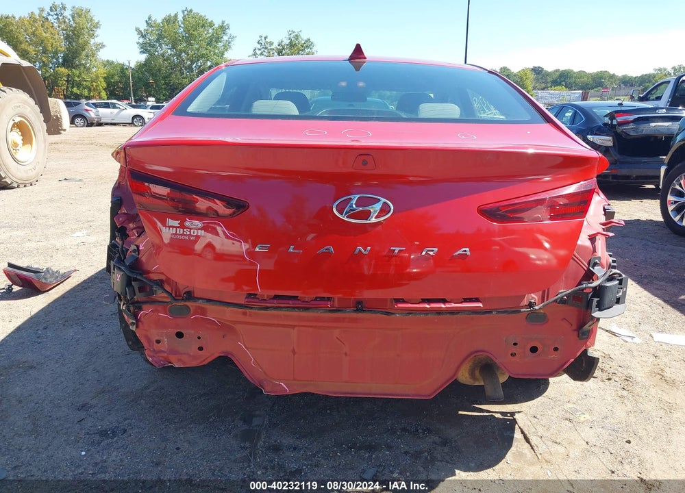 2020 HYUNDAI ELANTRA SEL VIN: 5NPD84LF5LH534765