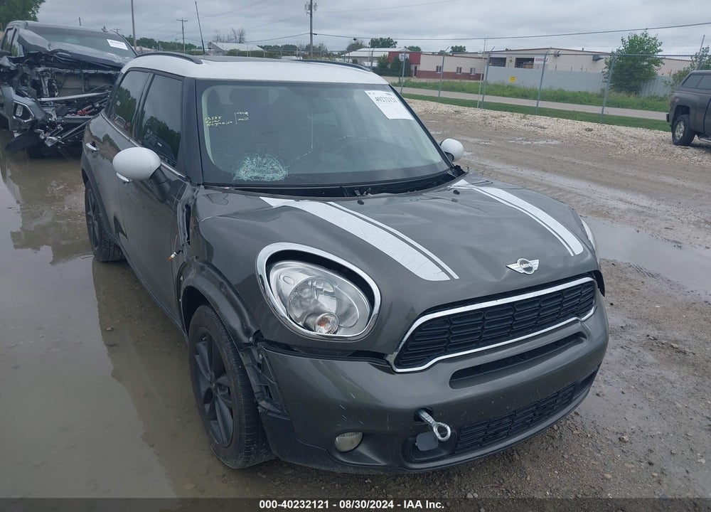 2013 MINI COUNTRYMAN COOPER S VIN: WMWZC3C59DWM28205