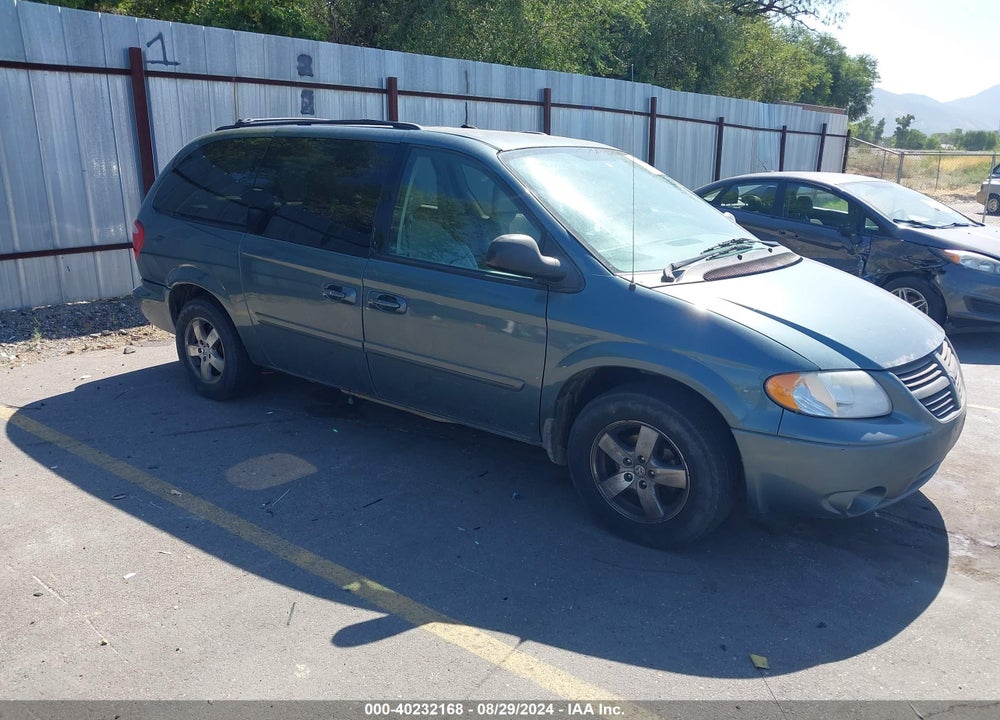 2007 DODGE GRAND CARAVAN SXT VIN: 2D4GP44L37R110663