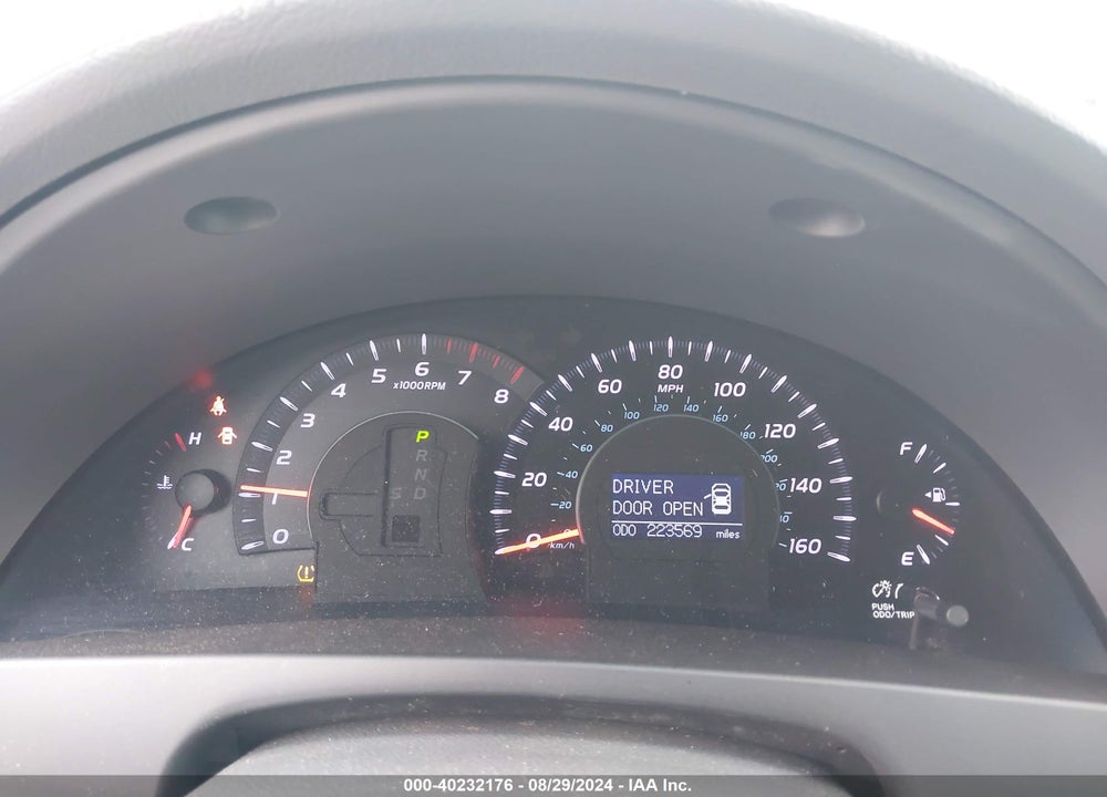 2010 TOYOTA CAMRY XLE V6 VIN: 4T1BK3EK0AU604331
