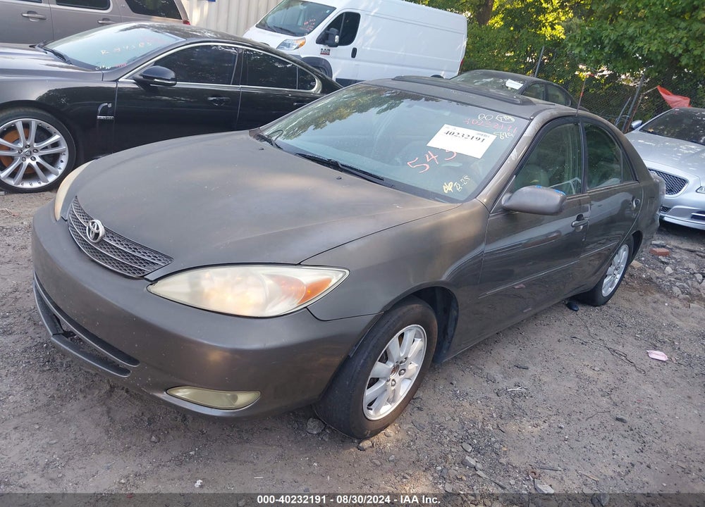 2003 TOYOTA CAMRY XLE V6 VIN: 4T1BF32K43U543092
