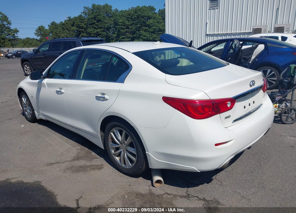2015 INFINITI Q50 PREMIUM VIN: JN1BV7AR0FM408020