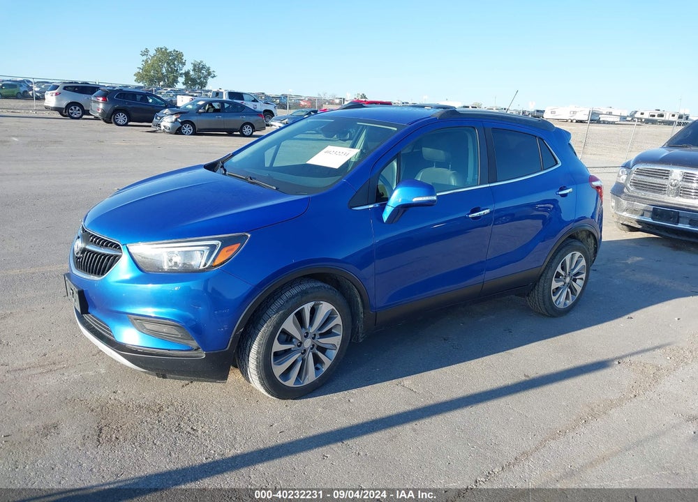 2018 BUICK ENCORE PREFERRED VIN: KL4CJASB0JB688340