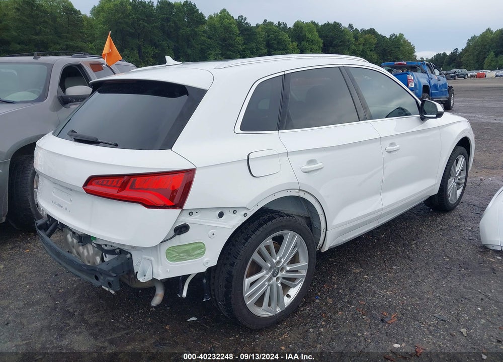 2018 AUDI Q5 2.0T PREMIUM/2.0T TECH PREMIUM VIN: WA1BNAFY8J2080936