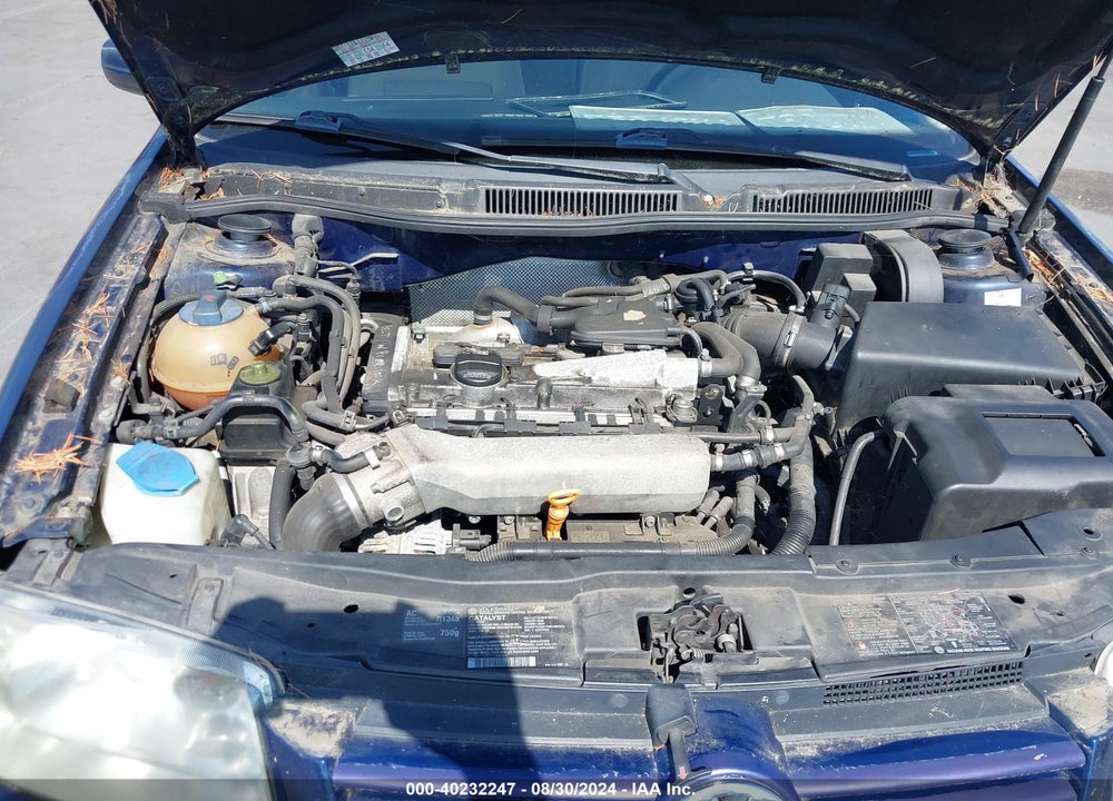 2001 VOLKSWAGEN JETTA GLS 1.8L TURBO VIN: 3VWSD69M21M161144